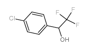 Benzenemethanol,4-chloro-α-(trifluoromethyl)- structure