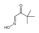 (1E)-1-hydroxyimino-3,3-dimethyl-butan-2-one结构式