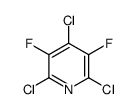 2,4,6-Trichloro-3,5-difluoropyridine Structure
