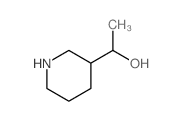 1-(3-piperidyl)ethanol结构式