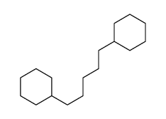 1,1'-(1,5-Pentanediyl)biscyclohexane结构式