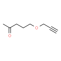 2-Pentanone, 5-(2-propynyloxy)- Structure