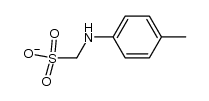p-methylanilinomethanesulfonate结构式