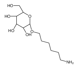6-氨基己基β-D-葡糖苷结构式