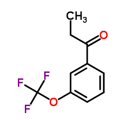 1-[3-(Trifluoromethoxy)phenyl]-1-propanone Structure