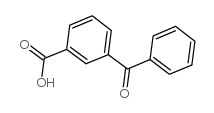 3-苯甲酰苯甲酸结构式