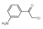 1-(3-氨基苯基)-2-溴乙酮结构式