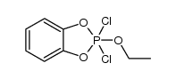 2,2-dichloro-2-ethoxy-1,3,2λ5-benzodioxaphosphole结构式