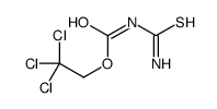 2,2,2-trichloroethyl N-carbamothioylcarbamate结构式