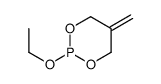 2-ethoxy-5-methylidene-1,3,2-dioxaphosphinane Structure