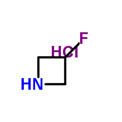 3-氟丫丁啶盐酸盐结构式