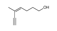 5-Methylhept-cis-4-en-6-yn-1-ol结构式