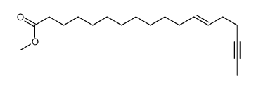 methyl octadec-12-en-16-ynoate Structure