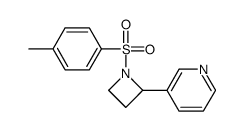 3-[1-(4-methylphenyl)sulfonylazetidin-2-yl]pyridine结构式
