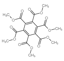 1,2,3,4,5,6-Benzenehexacarboxylicacid, 1,2,3,4,5,6-hexamethyl ester Structure