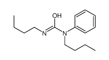 1,3-dibutyl-1-phenylurea结构式
