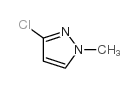 3-氯-1-甲基-1H-吡唑结构式