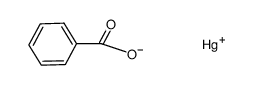 mercury(I) benzoate Structure