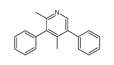 2,4-dimethyl-3,5-diphenyl-Pyridine结构式