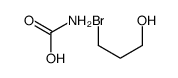 3-bromopropan-1-ol,carbamic acid Structure