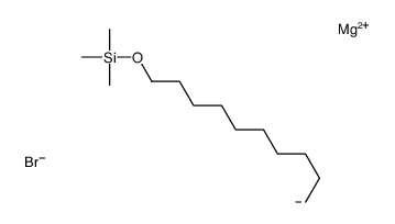 bromo[10-[(trimethylsilyl)oxy]decyl]magnesium Structure