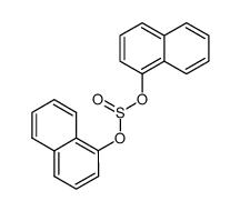 bis(1-naphthyl) sulfite Structure