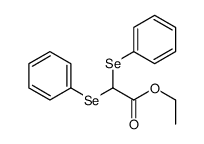 ethyl 2,2-bis(phenylselanyl)acetate结构式