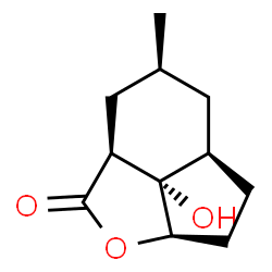 Indeno[1,7-bc]furan-2(3H)-one, octahydro-7b-hydroxy-4-methyl-, (2aS,4S,5aR,7aR,7bS)- (9CI)结构式