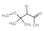 2-溴-3-甲氧基-3-甲基丁酸结构式