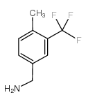 4-甲基-3-三氟甲基苄胺结构式
