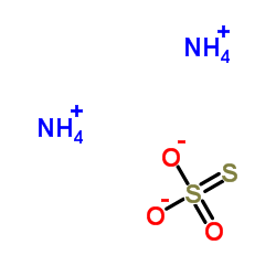 硫代硫酸铵结构式