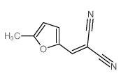 2-[(5-methyl-2-furyl)methylidene]propanedinitrile Structure