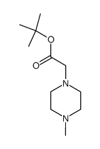 tert-butyl 2-(4-methylpiperazin-1-yl)acetate Structure