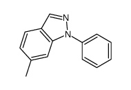 6-METHYL-1-PHENYL-1H-INDAZOLE结构式