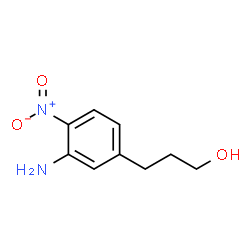 3-(3-氨基-4-硝基苯基)-1-丙醇结构式