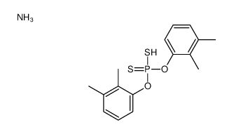 ammonium O,O-bis(dimethylphenyl) dithiophosphate Structure