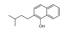 1-Hydroxy-2-isopentyl-naphthalin结构式