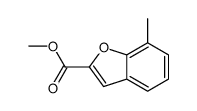 Methyl7-methylbenzofuran-2-carboxylate Structure