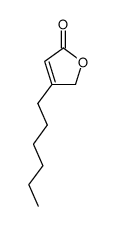 4-hexyl-2(5H)-furanone结构式