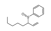 oct-1-en-3-ylsulfinylbenzene Structure