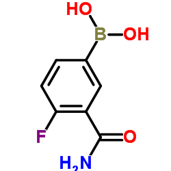 (3-Carbamoyl-4-fluorophenyl)boronic acid picture