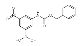 3-(苄氧羰基氨基)-5-硝基苯基硼酸图片