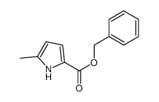 benzyl 5-methyl-1H-pyrrole-2-carboxylate结构式
