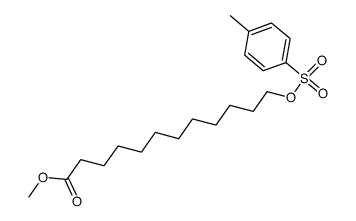 methyl 12-p-toluenesulfonyloxydodecanoate Structure