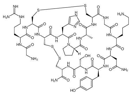 α-Conotoxin MI trifluoroacetate salt Structure