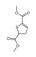 dimethyl 2,3-dihydrothiophene-2,5-dicarboxylate结构式