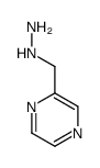 2-(Hydrazinylmethyl)pyrazine hydrochloride Structure