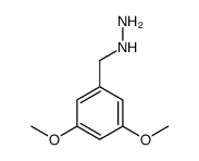 3,5-DIMETHOXY-BENZYL-HYDRAZINE Structure