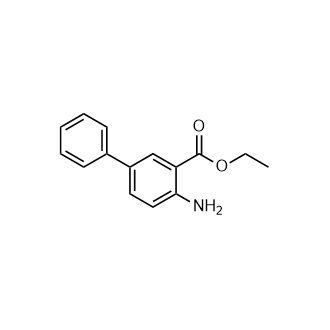 4-氨基-[1,1'-联苯]-3-羧酸乙酯结构式