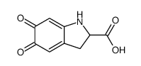 (2S)-5,6-dioxo-2,4-dihydro-1H-indole-2-carboxylic acid结构式